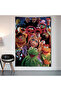The Muppets Wall Cloth Wall Tapestry First Quality Satin Fabric Poster - 2