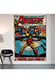 Avengers Wall Covering Tapestry First Quality Satin Fabric Poster - 2