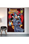 Detective Gadget Wall Cloth Wall Tapestry First Quality Satin Fabric Poster - 2