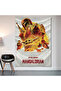 Star Wars Mandalorian Wall Covering Tapestry First Quality Satin Fabric Poster - 2
