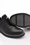 Men's Comfort Shoes Genuine Leather Black Floater 910723210 - 4