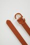 Women's Faux Leather Jean Belt D3659Axns - 2