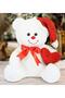 60 Cm Plush Teddy Bear with Christmas Hat New Year, Christmas Gift