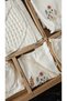 Baby Girl Cotton Muslin Fabric with Flower Embroidery 10Pcs Hospital Release - 2
