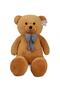 130 Cm Big White Teddy Bear with Bow Tie (100% Domestic)