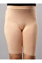 Seamless Maternity Over Belly Support High Waist shorts Panty - Skin - 3