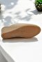 Women's Espadrille Slippers – Linen Fabric, Wedge Heel, Summer - 6