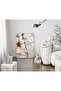 Hari̇kabi̇rev | Unbreakable Glass Table Soft Gray Flower Design | Tmtekli̇ - 2