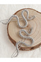 Yeny Single Snake Detailed Metal Hair Clip - 3
