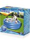 Bestway Inflatable Big Metallic 3-Ring Pool 2.01mx 53cm Assorted - 1 Piece - 3