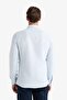 Slim Fit Slim Fit Polo Neck Textured Long Sleeve Shirt T2066Az25Sp - 7