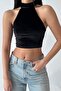 1849 Velvet Summer Crop Blouse - 3