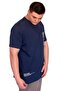 Mode XL Large Size Men's T-Shirt Crew Neck Faultless with Print U25011 Indigo - 2