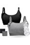 Breastfeeding and Milking Bra, Adjustable, with Additional Strap, Wire Free and Comfortable Use - 2