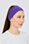Women's Cotton Combed Non-Slip Flexible Extra Thin Reflects Style Sports Sweat Hair Band - 5