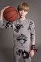 سويت شيرت للأولاد برقبة دائرية من NBA Current Teams Y4130A624WN