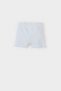 Baby Girl Elastic Waist Ribbed Camisole Shorts C1460A525Sm - 4