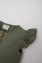 Baby Girl Short Sleeve Flame Poplin Dress Z7402A225Sm - 2