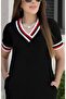 Women's Short Sleeve Dress - 2