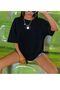 Unisex Relaxed Fit Brooklyn Hand Oversize T-shirt - 2