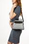Women's Cross Strap Hand and Shoulder Bag - 6