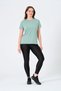 Clothing Oversize Crew Neck Short Sleeve T-Shirt Green - 3