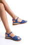 Genuine Leather Heeled Sandals 35-41-42-43-44 Size - 3