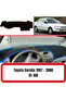 Toyota Corolla 1997 - 2000 3d Glove Box Protection Cover - Protective Carpet Covering