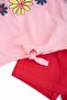 6-9-12-18-24 Months Baby Set Summer Floral Printed Short Meat - 5