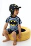 New Season Uv Protection Boy's Short Sleeve Shorts with Protection Hat Jumpsuit Swimsuit