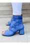 حذاء صيفي بكعب 5 سم من SMILE DENIM - 5