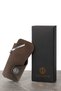 Ibiza Brown Genuine Leather Unisex Keychain with Bottle Opener for Women and Men - 5