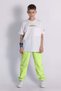 Men's Bottom Top Suit Tracksuit with Front Print Detail and Pocket at the Neck