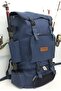 Rowan Fishing and Camping Bag with Thermal Bottom Compartment, Navy Blue Fishing Rod Fixing, Size 62*41*22 cm - 6
