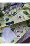Hijab Avocado Green Patterned Surgical Bonnet Doctor Nurse Healthcare Hospital Cook Bonnet Wide Cut - 7