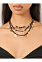 مجموعة من 3 قلادات متعددة القطرات