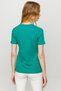 Women's V-Neck Camisole Cotton T-shirt Green - 7