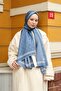 Premium Lux Original Monogram Shawl (Silk Voile, High Quality, Lightweight, Casual, Stylish, Testure Clothing) - 5
