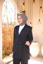 طقم جاكيت بصفين وأربعة أزرار - (38-46) - 71250 - أزرق داكن - 4