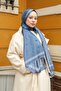 Premium Lux Original Monogram Shawl (Silk Voile, High Quality, Lightweight, Casual, Stylish, Testure Clothing) - 4