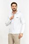 Erkek Kapüşonlu Sweatshirt Beyaz - 2