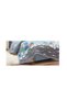 3-Piece Microfiber Compressed Duvet Set White/Grey/Blue 200x150cm - 2