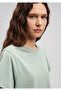 Green Crop T-Shirt - Short Cut168220-71477 - 6