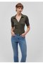 Khaki Polo Knitwear Fitted / Body-Fitting Cut 1710491-71553 - 2