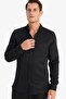 Slim Fit Slim Fit Polo Neck Textured Long Sleeve Shirt T2066Az25Sp - 3