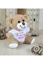 Teddy Bear 25 cm Happy Birthday Flower Bear - 3