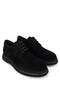 Men's Genuine Leather Black Suede Casual Shoes - 2