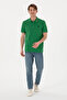 Men's Green Regular Fit Polo Neck Basic T-Shirt 50306011-VR054 - 5