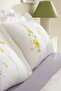 Rosella 100% Cotton Double Duvet Cover Set Yellow - 6