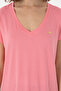 Women's Pink Basic T-Shirt 50300829 -Vr041 - 6